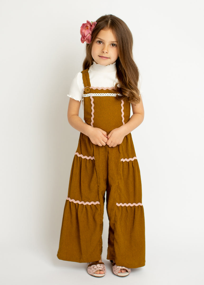 Mercy Overalls in Bistre